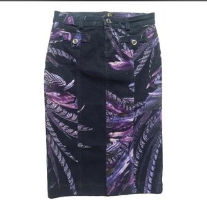 Just cavalli midi skirt